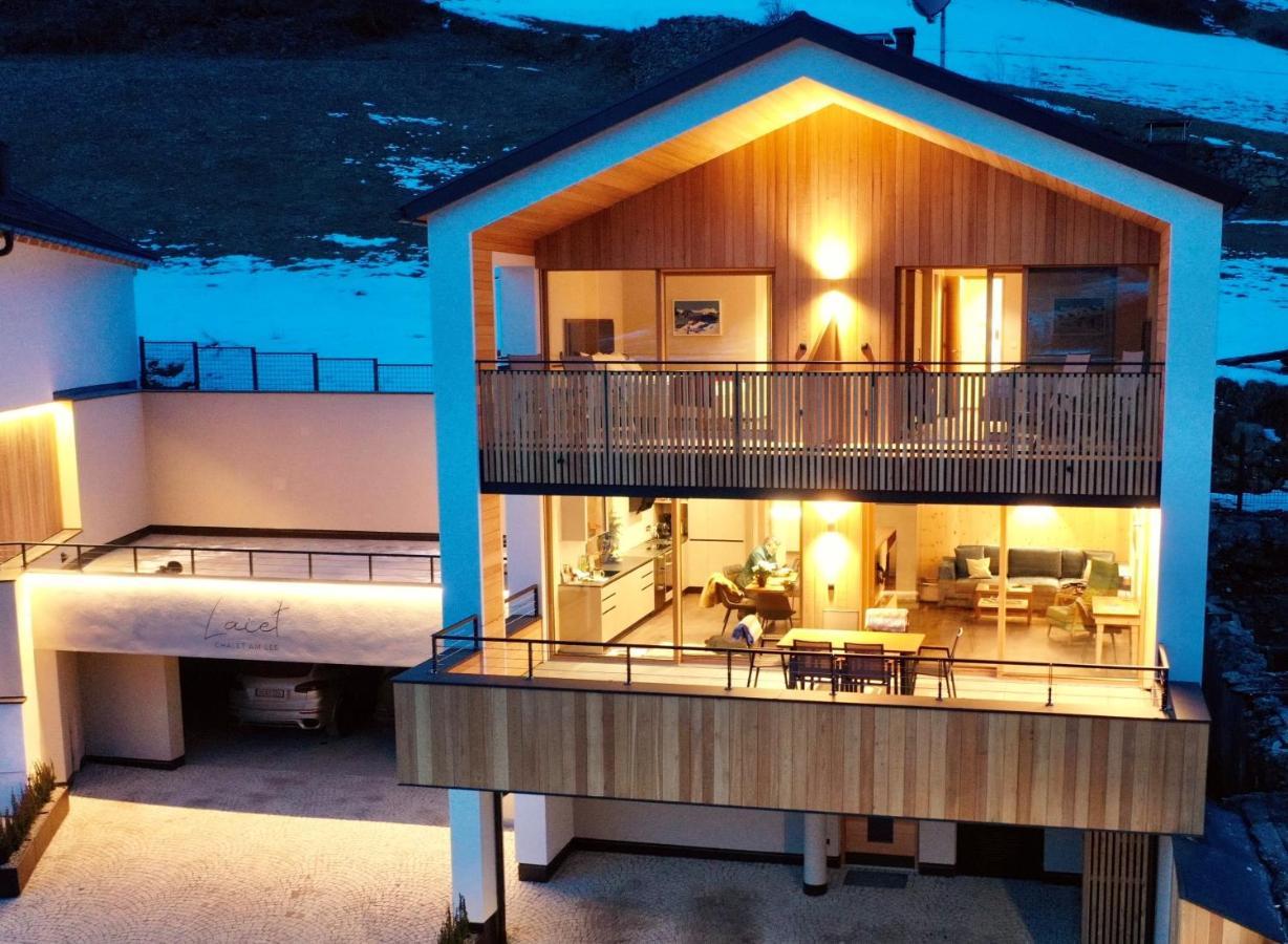 LAIET Chalet am See St. Valentin auf der Haide Exterior foto