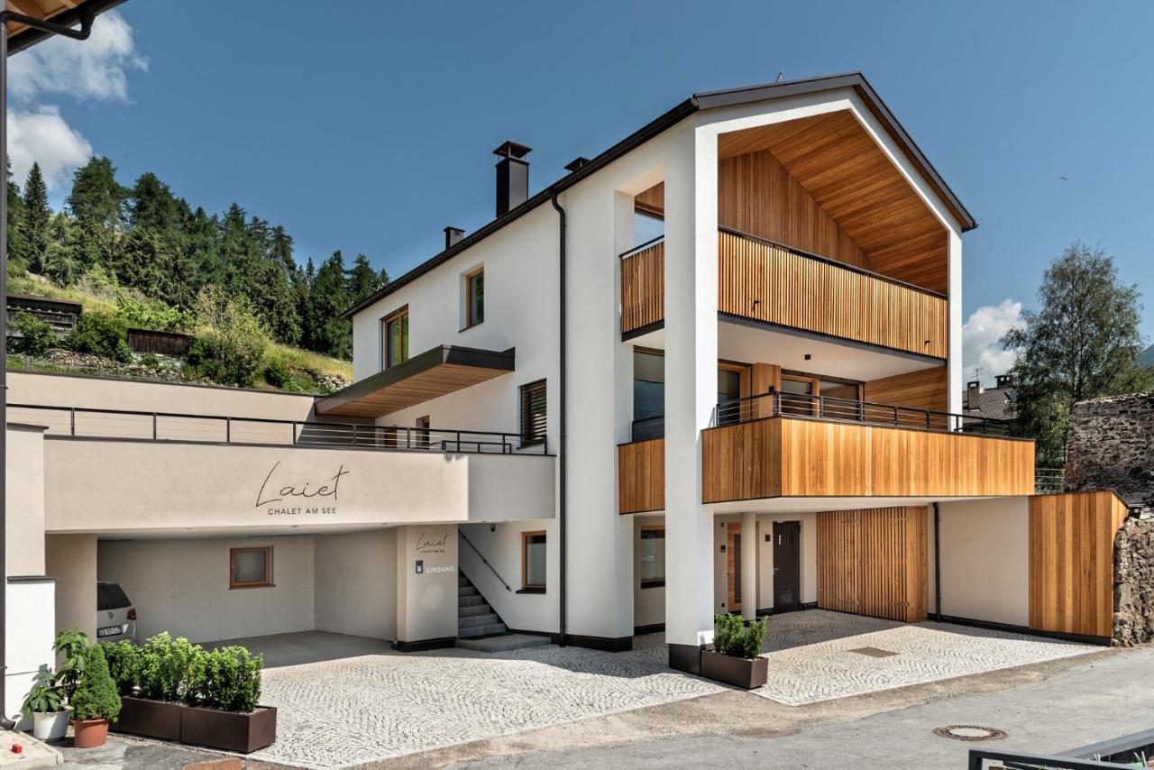 LAIET Chalet am See St. Valentin auf der Haide Exterior foto