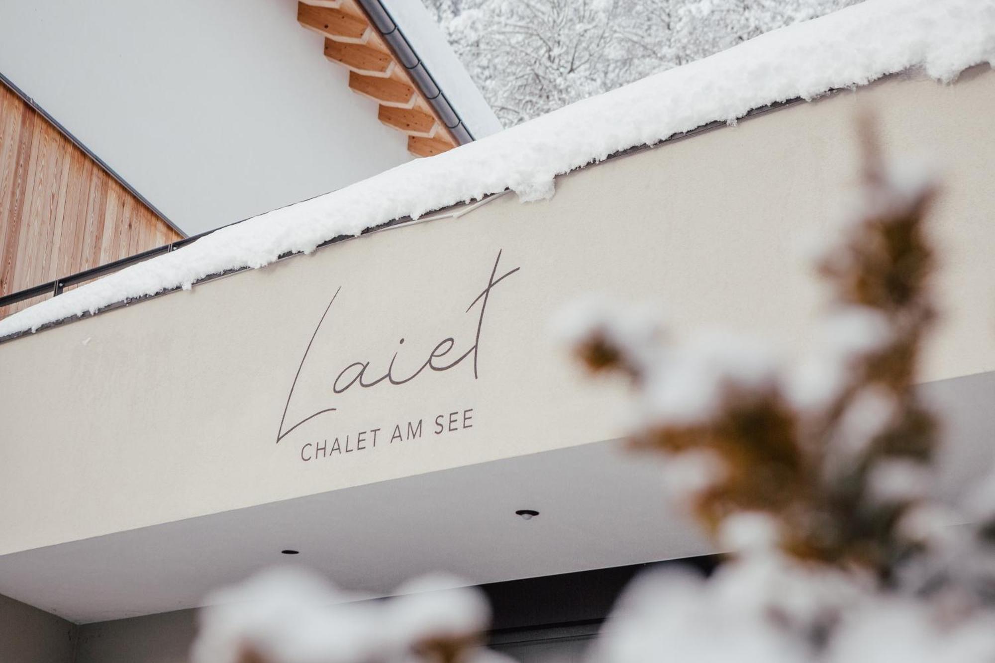 LAIET Chalet am See St. Valentin auf der Haide Exterior foto
